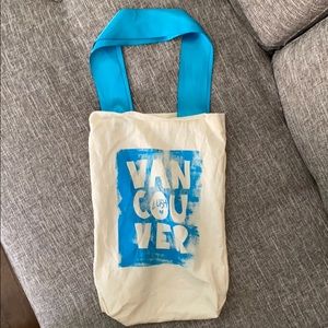 Handmade LUSH Vancouver small tote bag